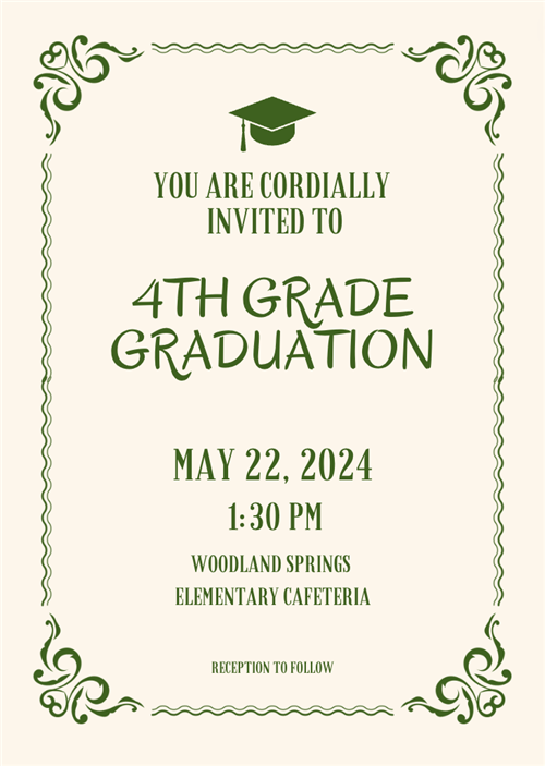  4th grade graduation